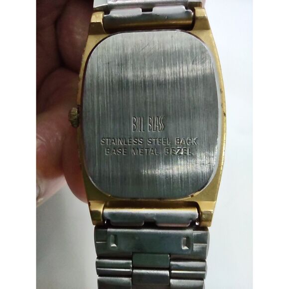 Bill Blass Ladies Vintage Black Face Watch - Picture 12 of 15